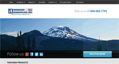 Desktop Screenshot of insmarket.com